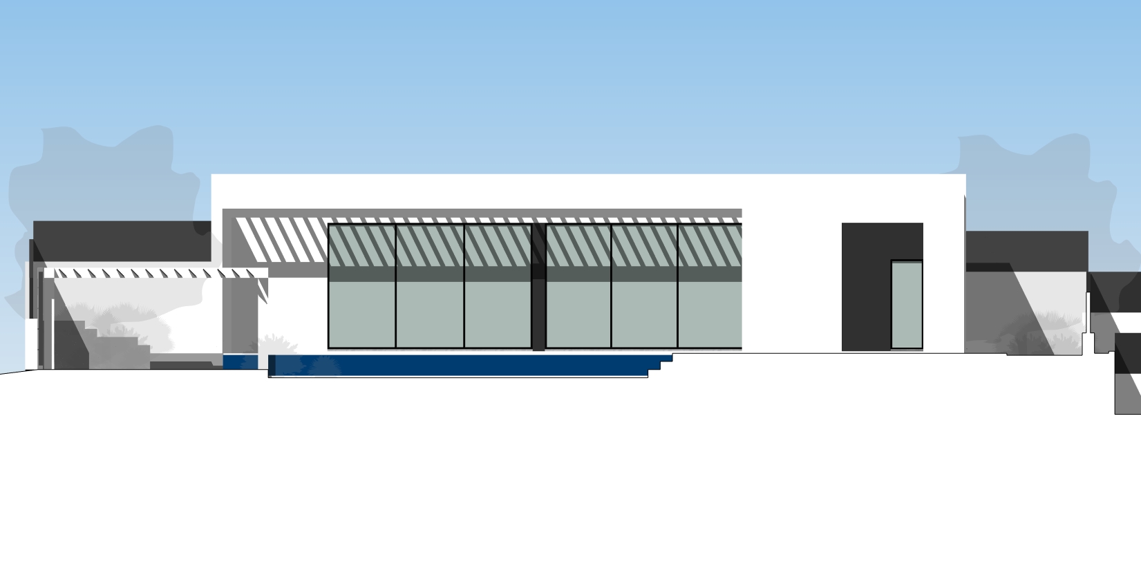 2021-02-09_Torrealquería P8 – Viviendas aisladas y pareadas alzados – Sección – Alzado Sur